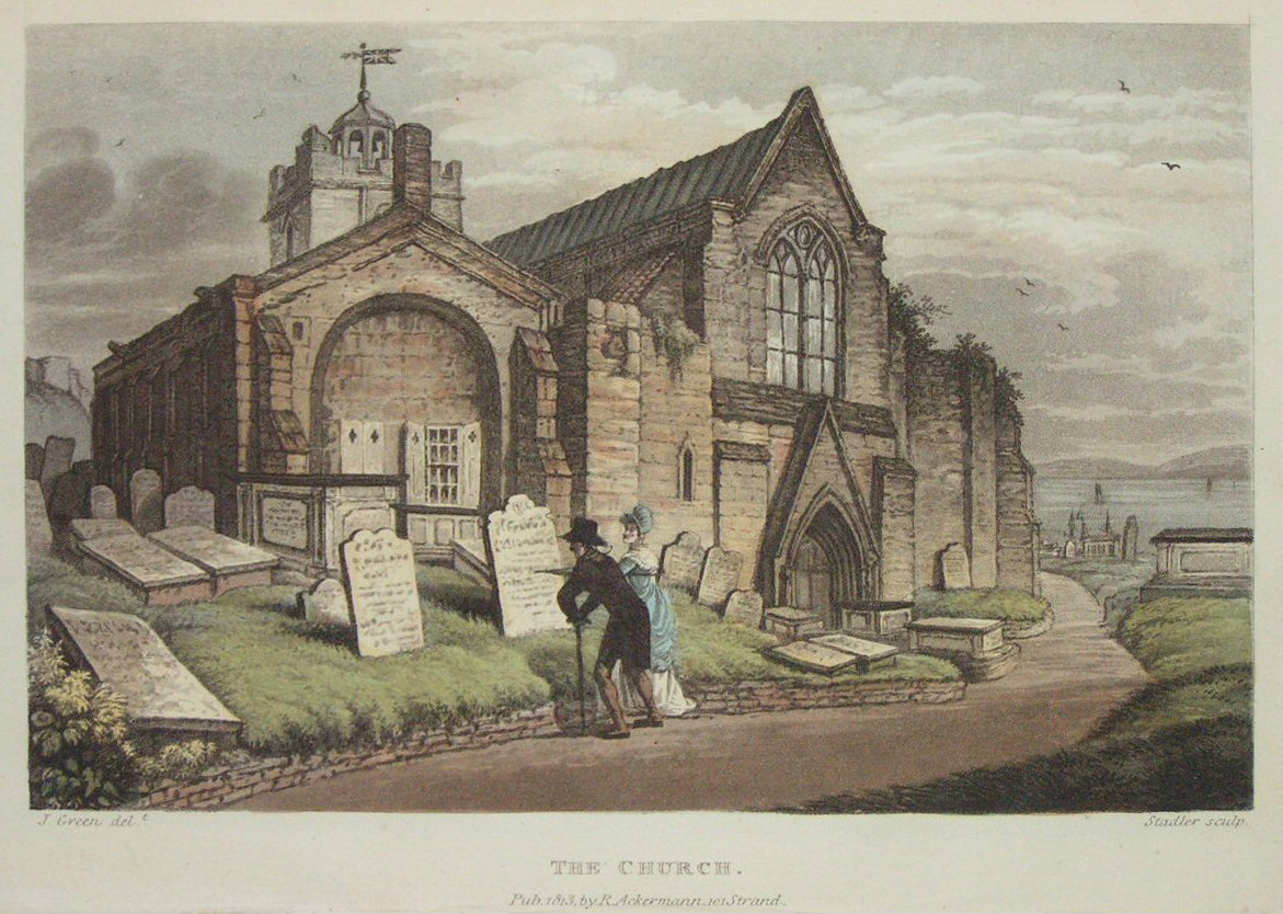 Aquatint - The Church - Stadler